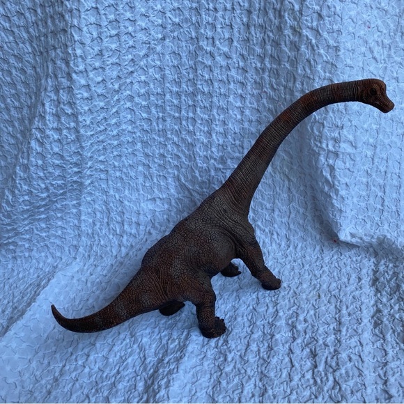 Vintage Schleich Brachiosaurus Dinosaur figures large sized 73527 retired - Picture 6 of 12